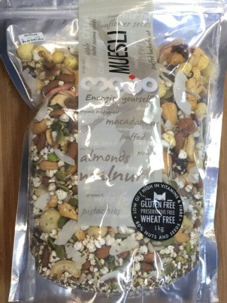 Muesli 80% Nuts & Seeds