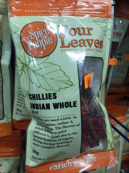 Chillies Indian Whole