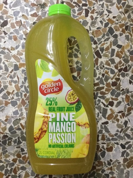 Pine Mango Passion Cordial