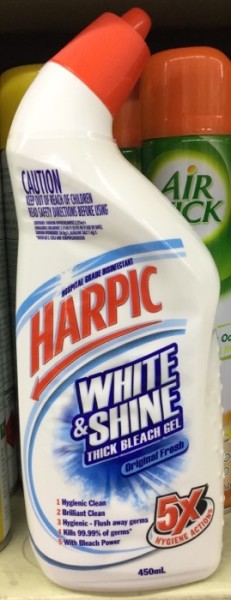 White & Shine Toilet Bowl Cleaner Original Fresh