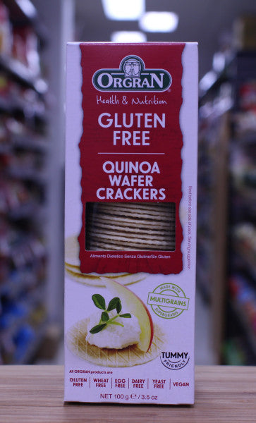 Quinoa Wafer Crackers Gluten Free