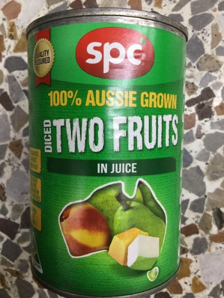 Diced Two Fruits In Juice