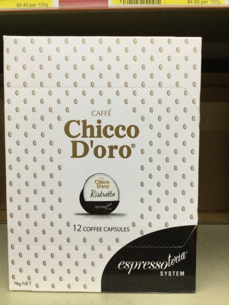 Chicco D'oro Ristretto Coffee Capsules