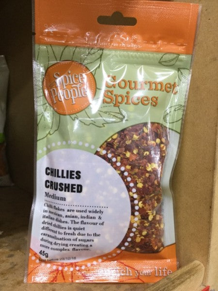 Gourmet Spices Chillies Crushed Medium