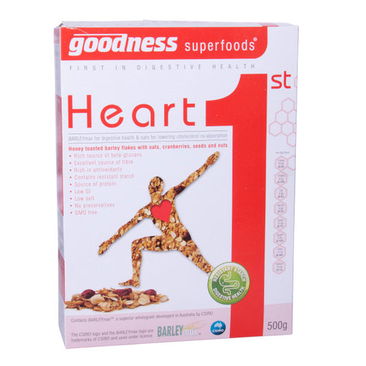 Toasted Barley Flakes With Cranberries  Almonds and Cinnamon