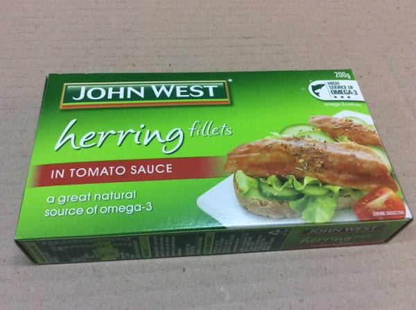 Herring Fillet In Tomato Sauce