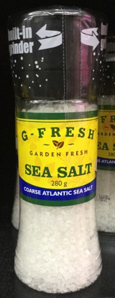 Coarse Atlantic Sea Salt Grinder