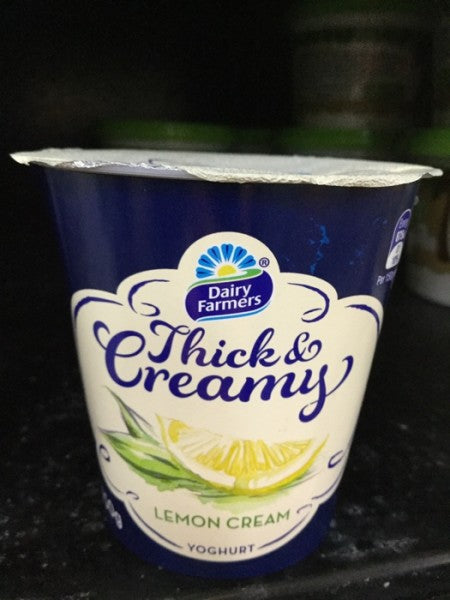 Thick & Creamy Yogurt Lemon Cream