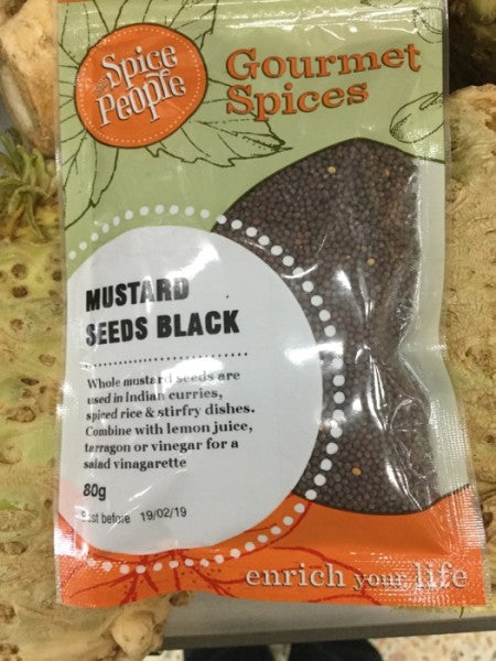 Gourmet Spices Mustard Seeds Black