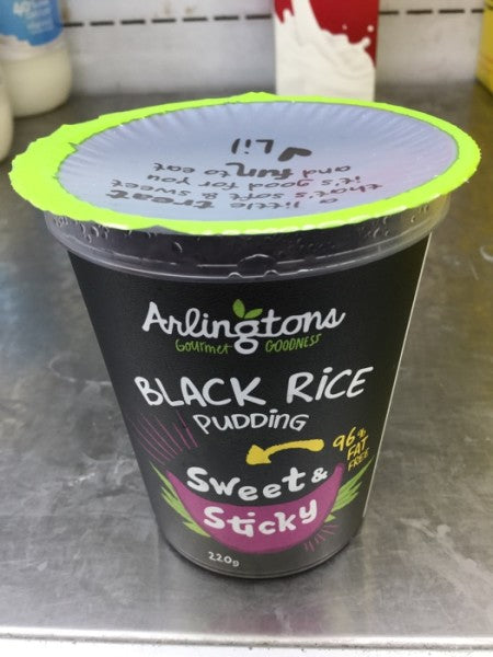 Black Rice Pudding Sweet & Sticky