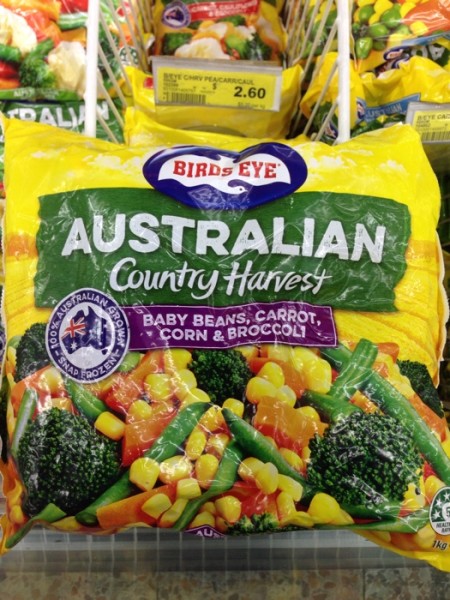 Baby Beans  Carrot  Corn & Broccoli