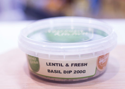 Lentil & Fresh Basil Dip