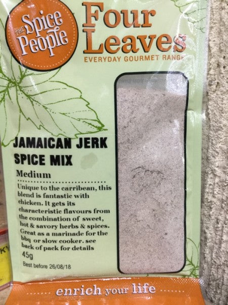 Four Leaves Jamaican Jerk Spice Mix Medium