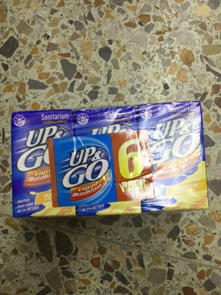Up & Go 6 Pack Banana Flavour
