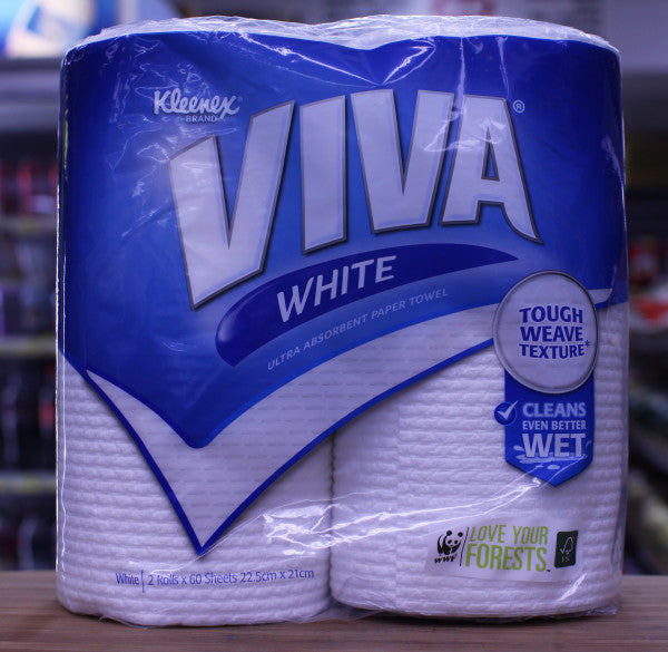 Viva Kitchen Paper (White)