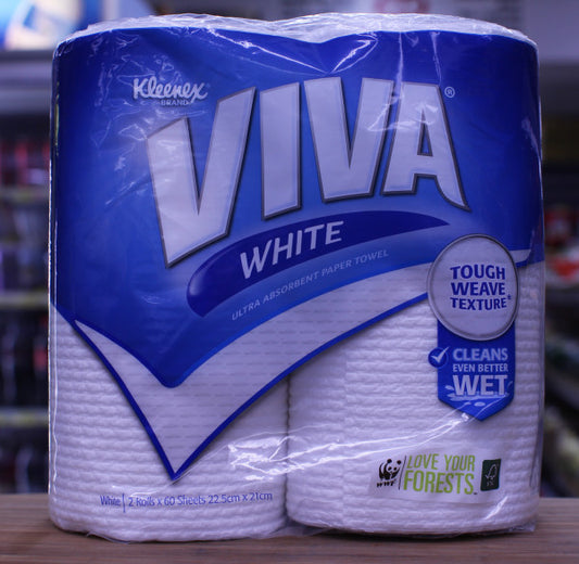 Viva Kitchen Paper (White)