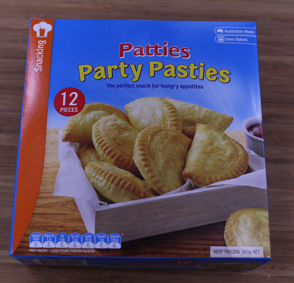 Patties Party Pasties 12pk