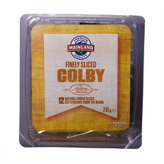 Finely Sliced Colby 12 Slices