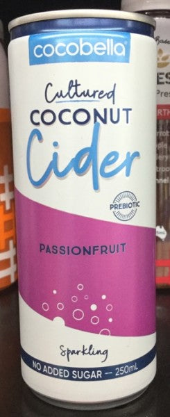Cultured Coconut Cider Sparkling Passionfruit