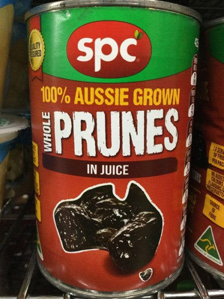 Whole Prunes In Juice