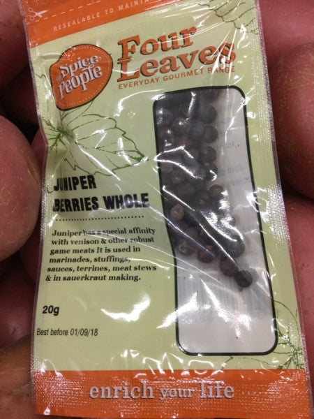 Four Leaves Jumiper Berries Whole