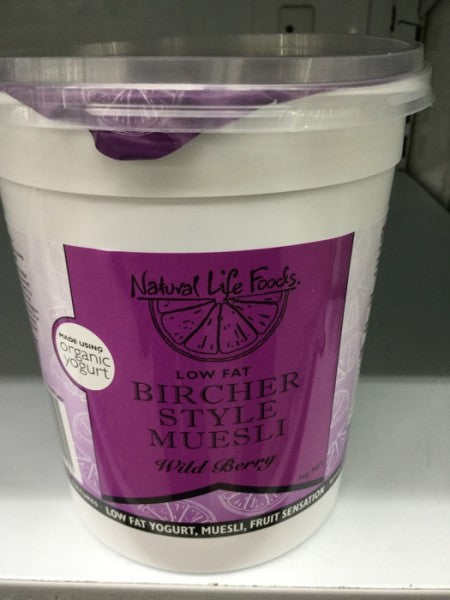 Bircher Style Yoghurt & Muesli Wild Berry