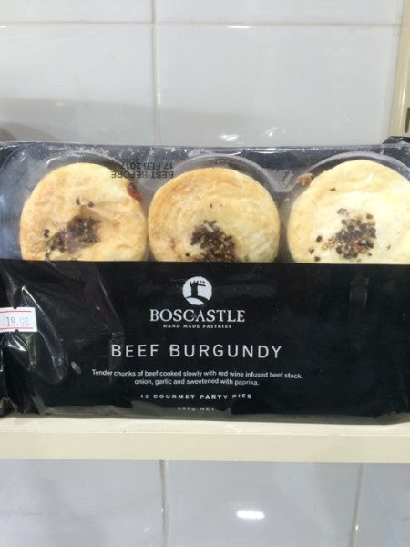 Gourmet Beef Burgundy Pies