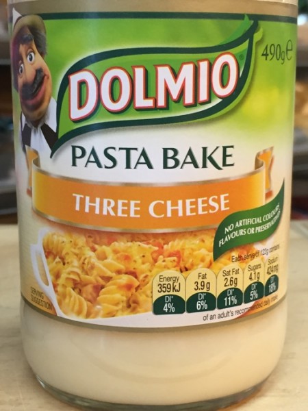 Three Cheese Pasta Bake