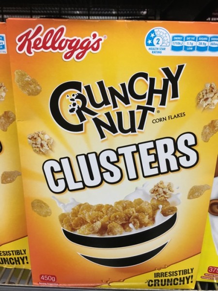 Crunchy Nut Clusters Corn Flakes