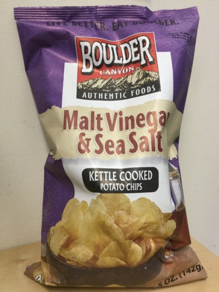 Kettle Chips Malt Vinegar & Sea Salt