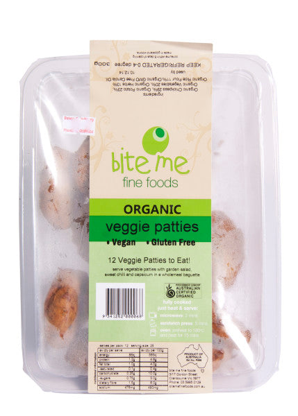 Organic Veggie Patties