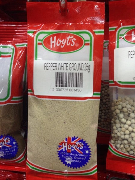 Pepper White Ground