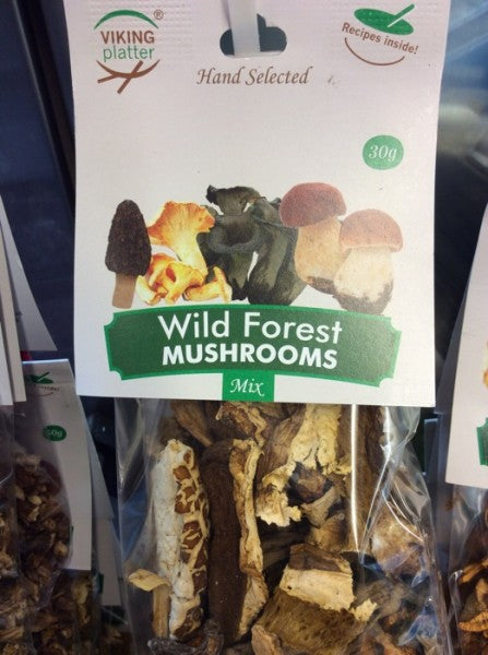 Wild Forest Mushrooms
