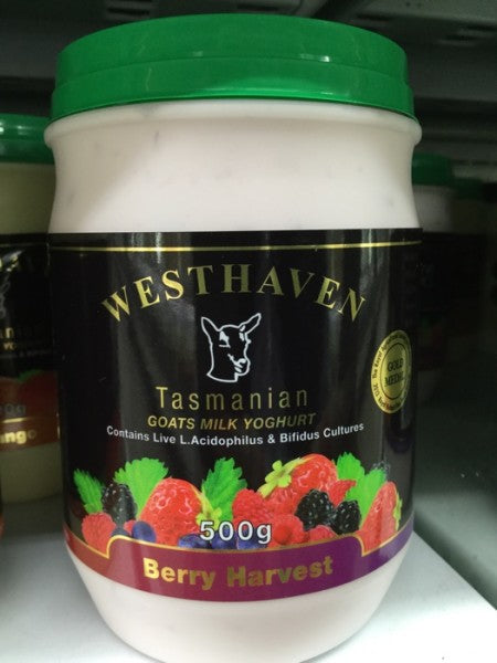 Tasmanian Goats Milk Yoghurt Berry Harvest