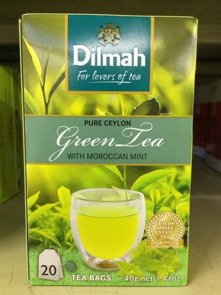 Green Tea With Moroccan Mont