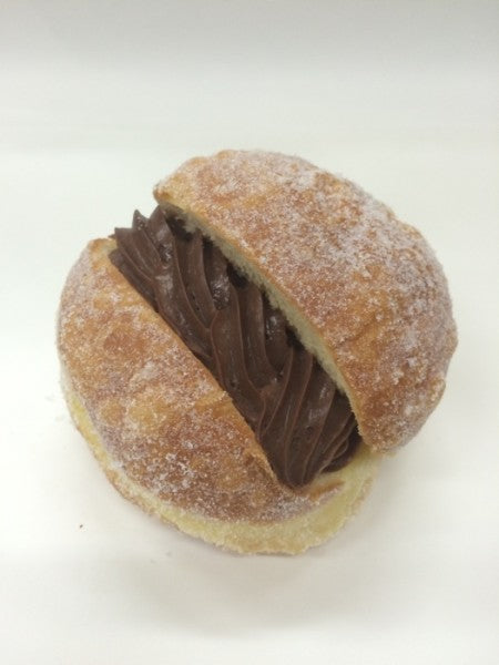 chocolate custard donut