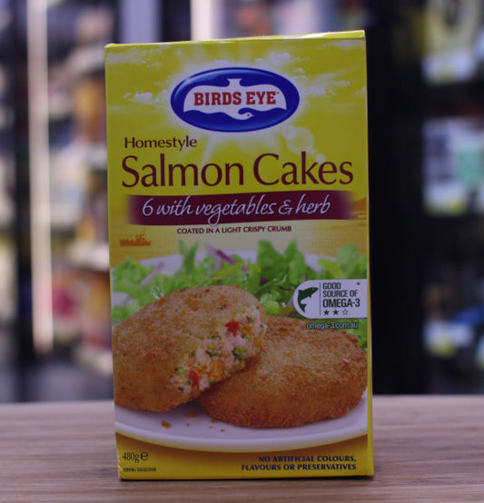Vegetable & Herbs Salmon Cakes