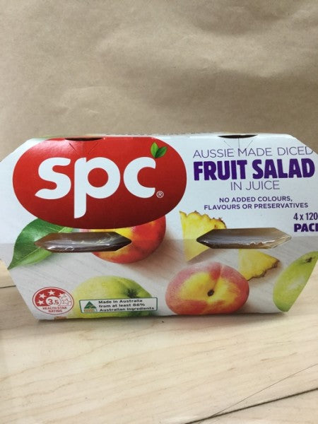 Diced Fruit Salad In Juice