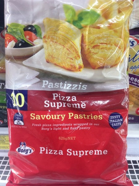 Pastizzis Pizza Supreme Savoury Pastries