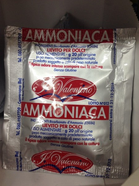 Ammoniaca Per Dolci