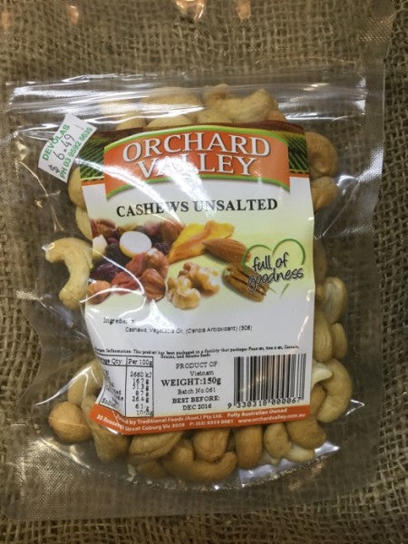 Cashews Unsalted
