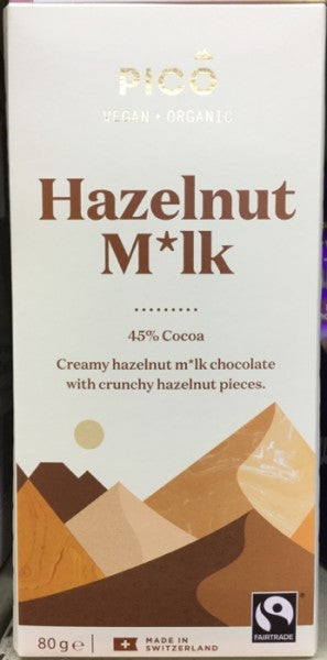 Hazelnut Milk Chocolate 45% Cocoa