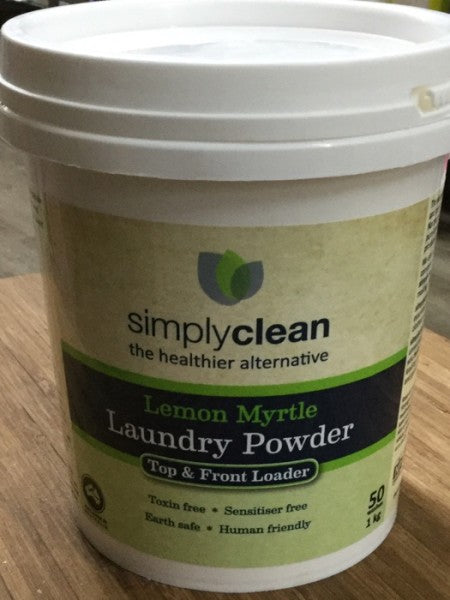 Lemon Myrtle Laundry Powder Top & Front Loader