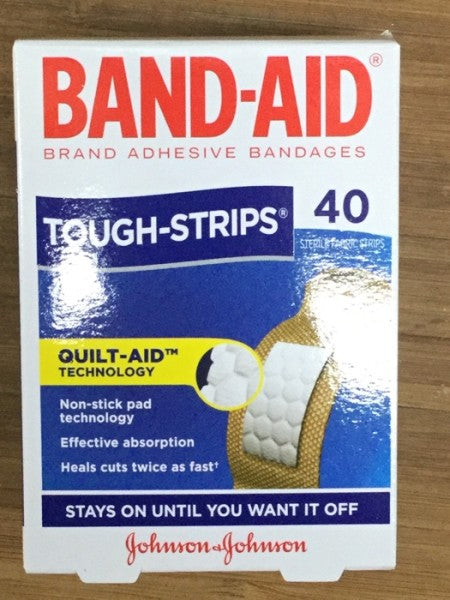 Band-Aid Tough Strips