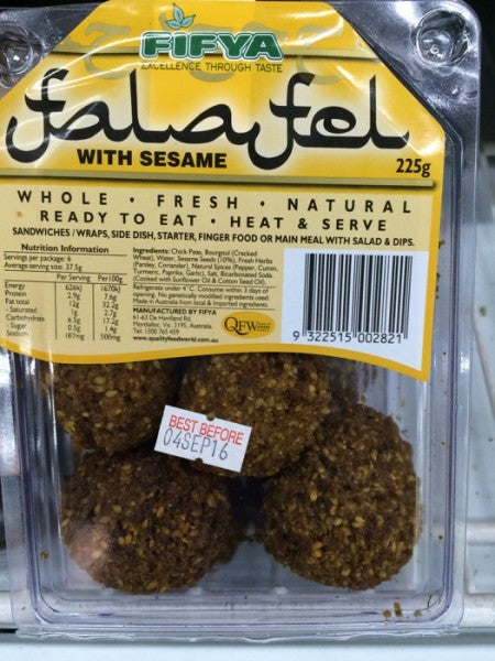 Falafel With Sesame