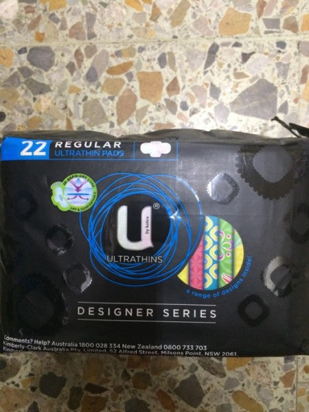 U Regular Ultrathin Pads Designer Range
