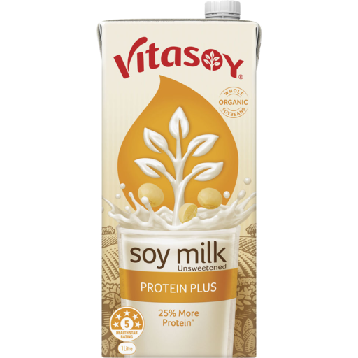 Unsweetened Protein Plus Soy Milk