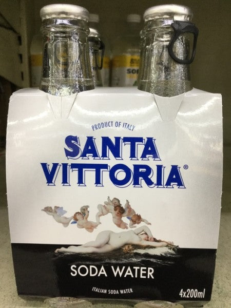 Santa Vittoria Soda Water 4pk