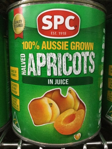 Halved Apricots In Fruit Juice