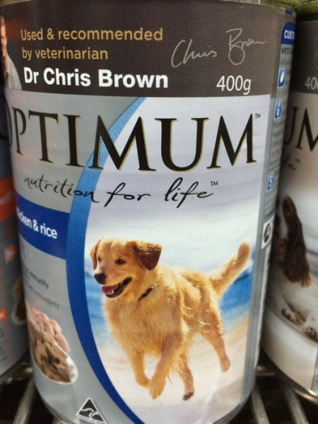 Optimum Adult With Chicken & Rice